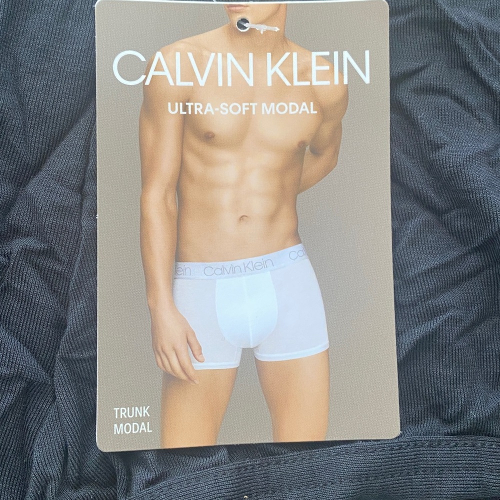 Calvin Klein Trunk Modal Underwear Bundle Size Large Black - Picture 2 of 6